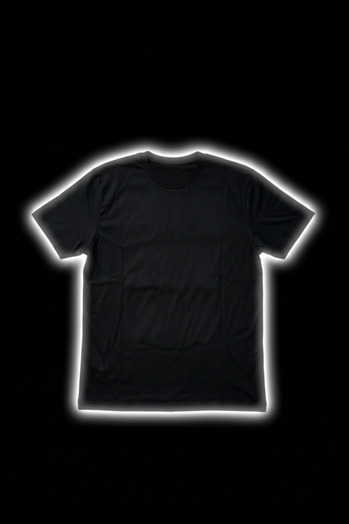 T-Shirt Front View with Glow